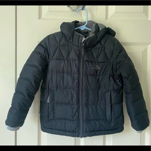 LL Bean Toddler Kids 4T Black Down Jacket puffer